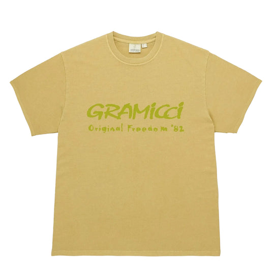 Gramicci Freedom Tee Pigment Dyed Sulphur Pigment