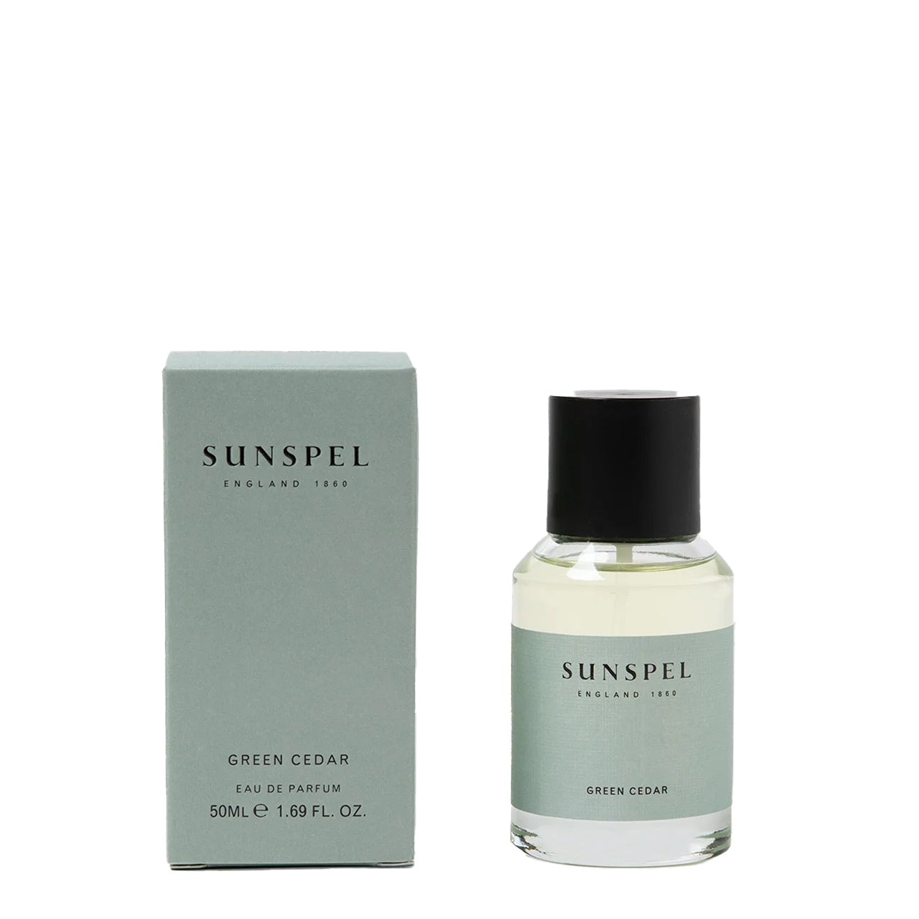 Sunspel Green Cedar Eau De Parfum Fragrance 50ml - The Sporting Lodge