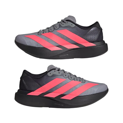 Adidas Womens Adizero Evo SL Trainer Carbon Black / Solar Turbo / Light Onix