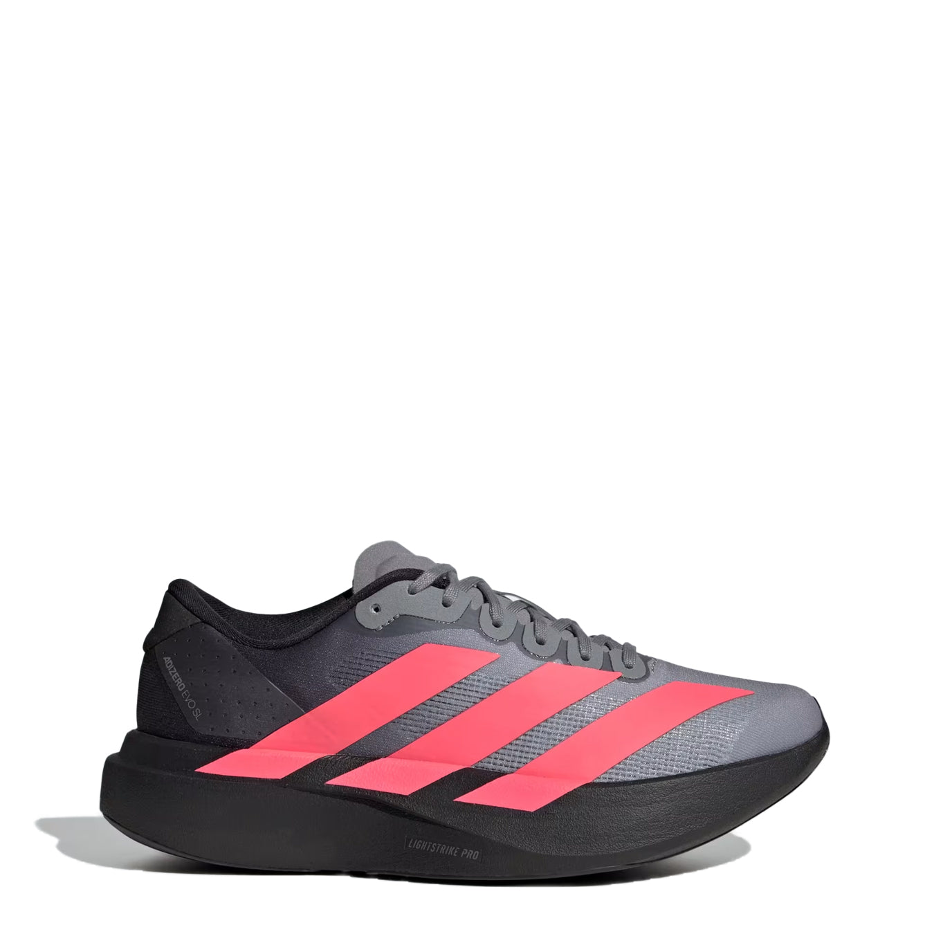 Adidas Womens Adizero Evo SL Trainer Carbon Black / Solar Turbo / Light Onix