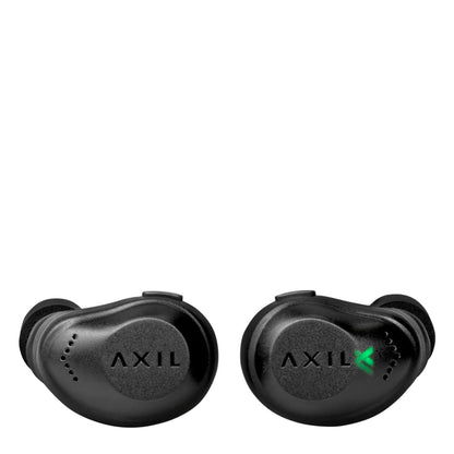 AXIL XCor Electronic Ear Buds Black - The Sporting Lodge