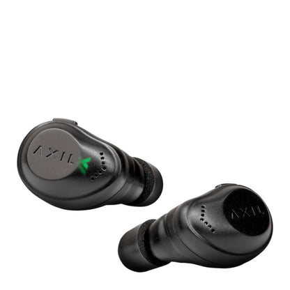AXIL XCor Electronic Ear Buds Black - The Sporting Lodge