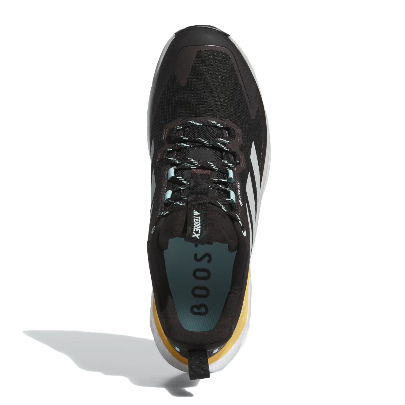 Adidas Terrex Free Hiker 2.0 Low Gore-Tex Hiking Shoes Core Black / Wonder Silver / Semi Flash Aqua-4