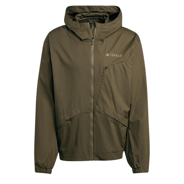 Adidas Terrex Xploric Wind Jacket Olive Strata – The Sporting Lodge