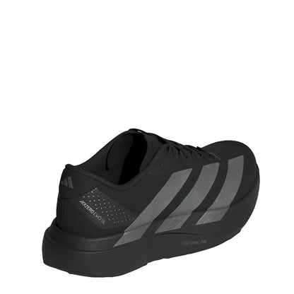 Adidas Adizero Evo SL Woven Trainer Core Black / Iron Metallic / Carbon - The Sporting Lodge