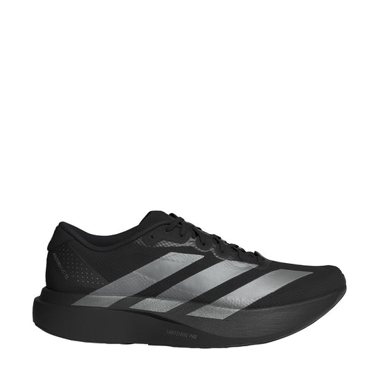 Adidas Adizero Evo SL Woven Trainer Core Black / Iron Metallic / Carbon - The Sporting Lodge