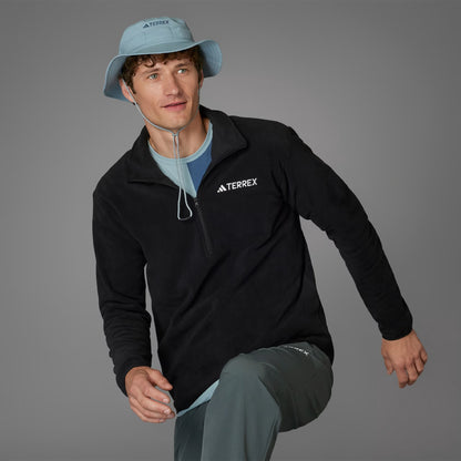 Adidas Multi Essentials 1/2 Zip Fleece Jacket Black