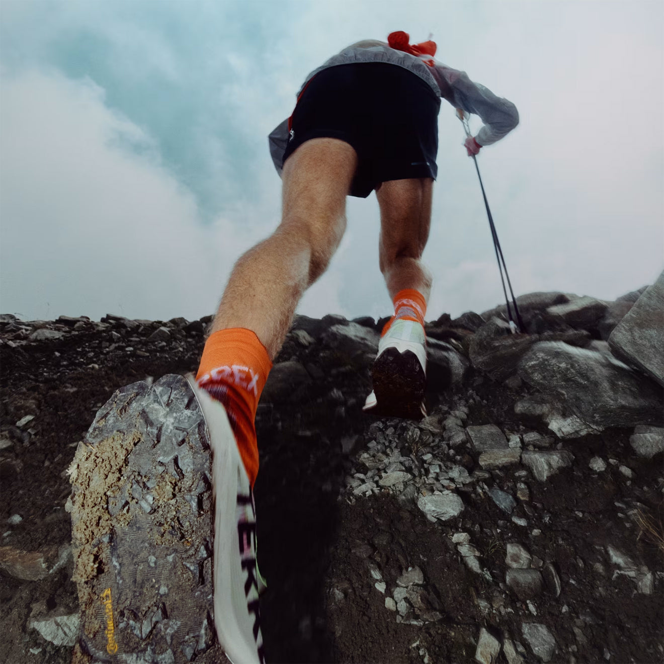 Adidas Terrex Agravic TT Trail Running Shoe Cloud White / Core Black / Impact Orange