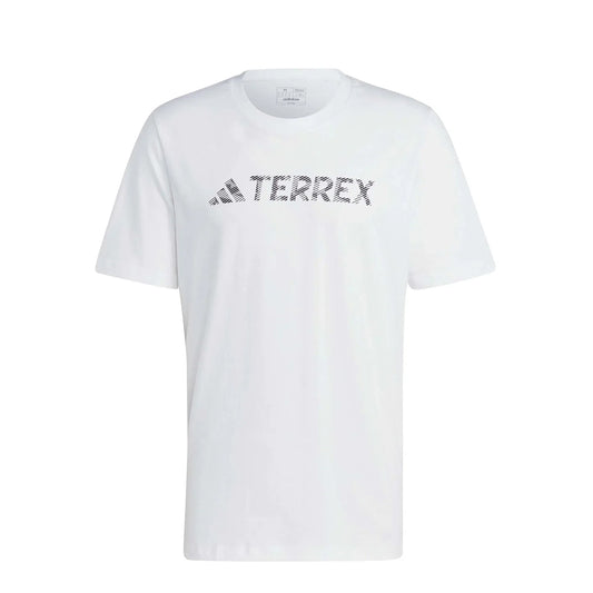 Adidas Terrex Classic Logo T-Shirt White - The Sporting Lodge