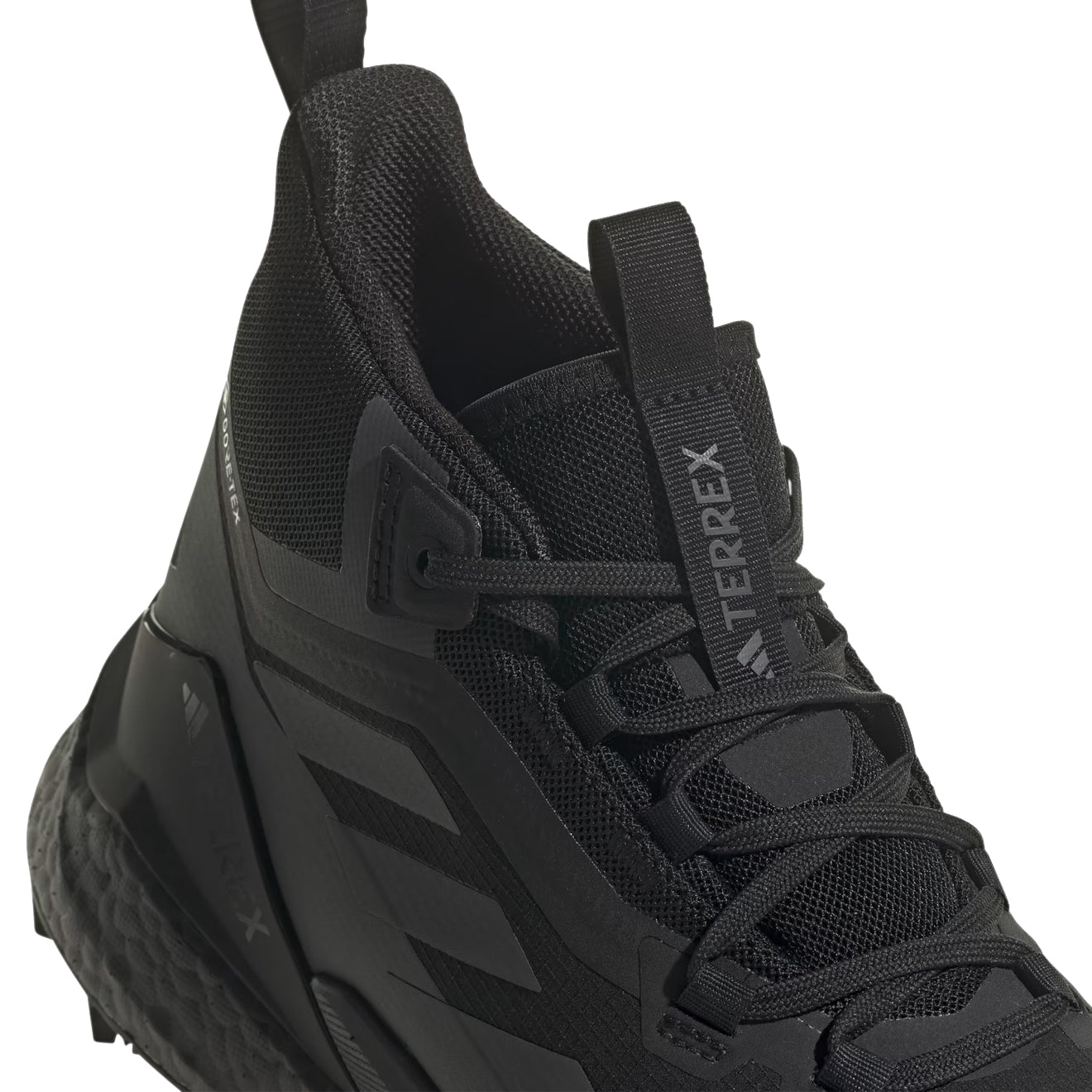 Adidas Terrex Free Hiker Gore-Tex Hiking Shoes 2.0 Core Black / Grey Six / Grey Three - The Sporting Lodge