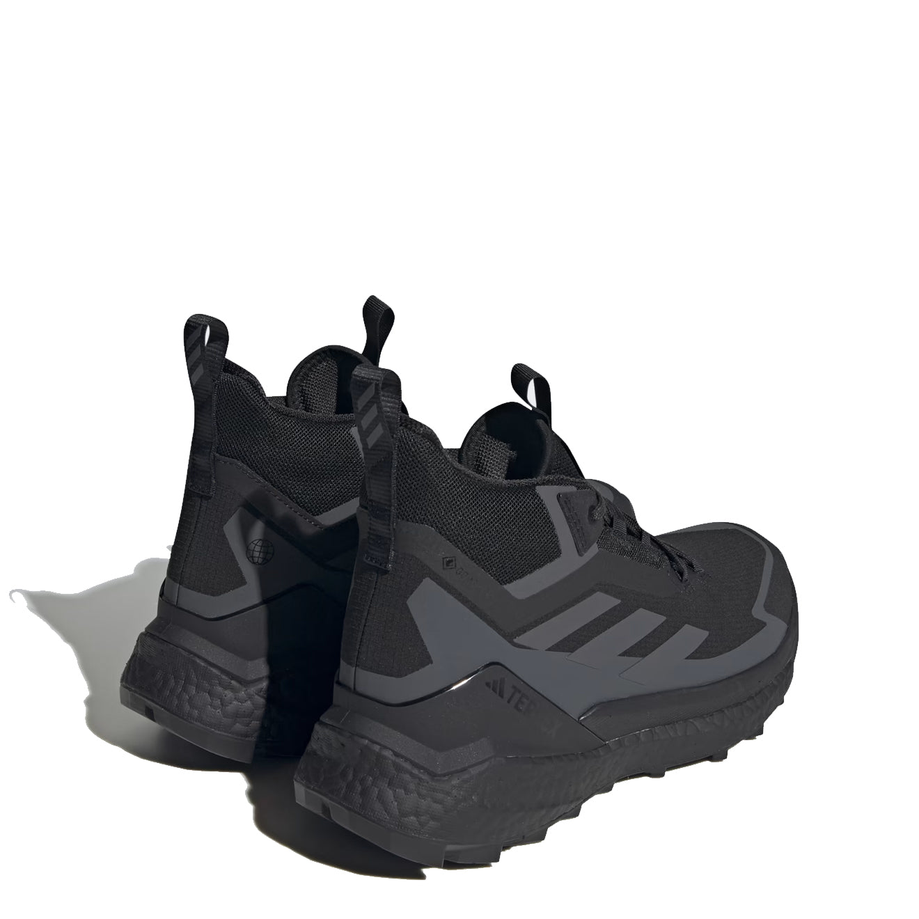 Adidas Terrex Free Hiker Gore-Tex Hiking Shoes 2.0 Core Black / Grey Six / Grey Three - The Sporting Lodge