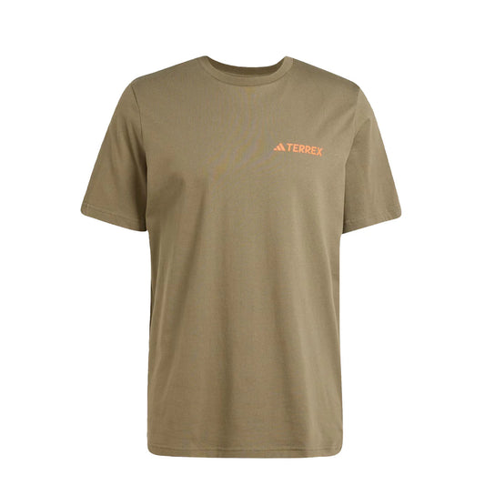 Adidas Terrex Graphic T-Shirt Olive Strata