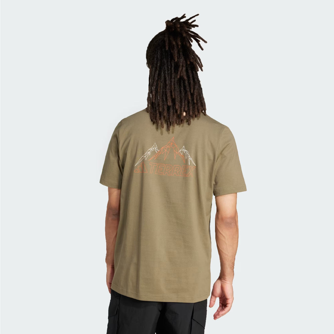 Adidas Terrex Graphic T-Shirt Olive Strata - The Sporting Lodge
