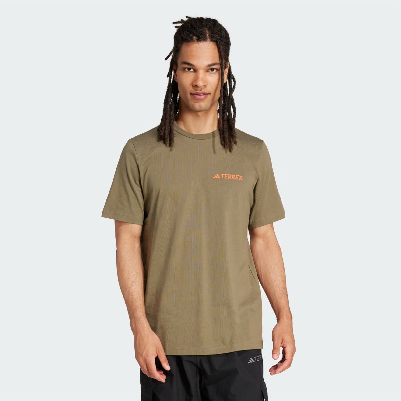 Adidas Terrex Graphic T-Shirt Olive Strata - The Sporting Lodge