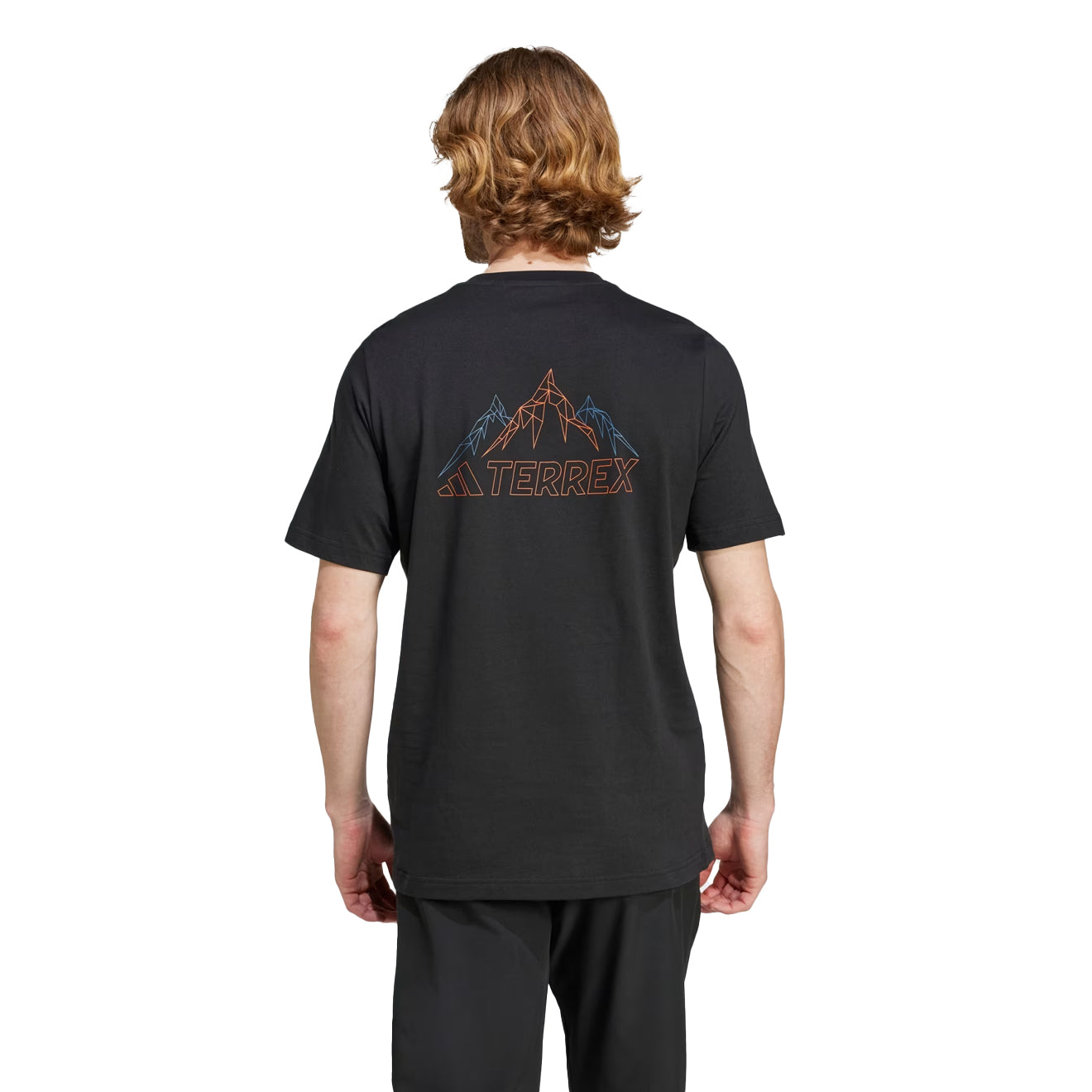 Adidas Terrex Mountain Graphic T-Shirt Black - The Sporting Lodge
