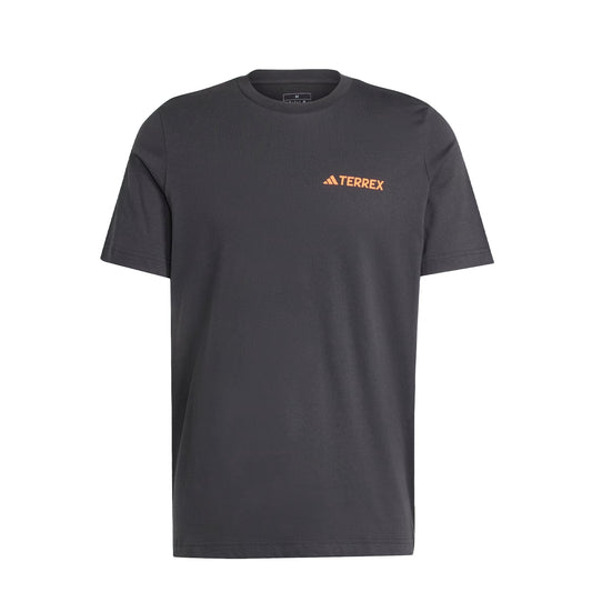 Adidas Terrex Mountain Graphic T-Shirt Black - The Sporting Lodge
