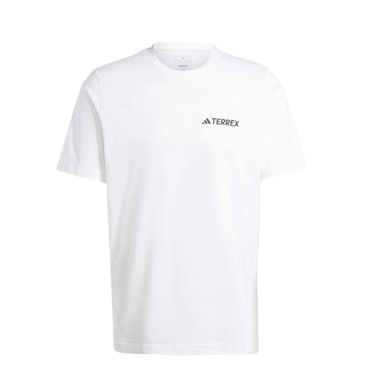 Adidas Terrex Mountain Graphic T-Shirt White