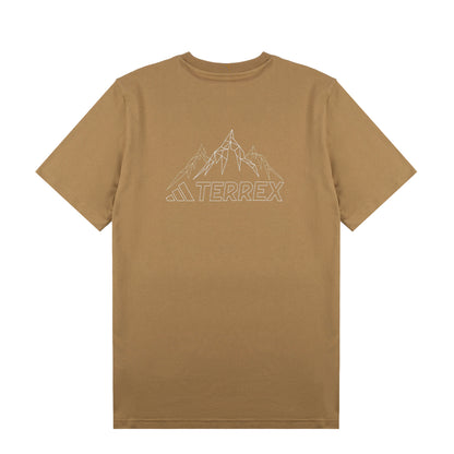 Adidas Terrex Mountain Tee Cardboard - The Sporting Lodge