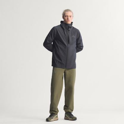 Adidas Terrex Multi 2.5 Layer Climaproof Rain Jacket Black - The Sporting Lodge