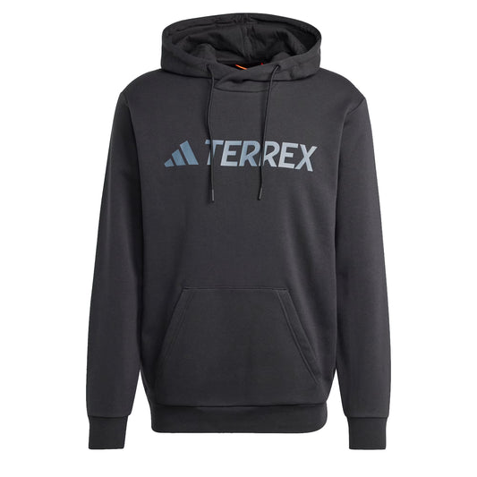 Adidas Terrex Multi Large Logo Hoodie Black - The Sporting Lodge