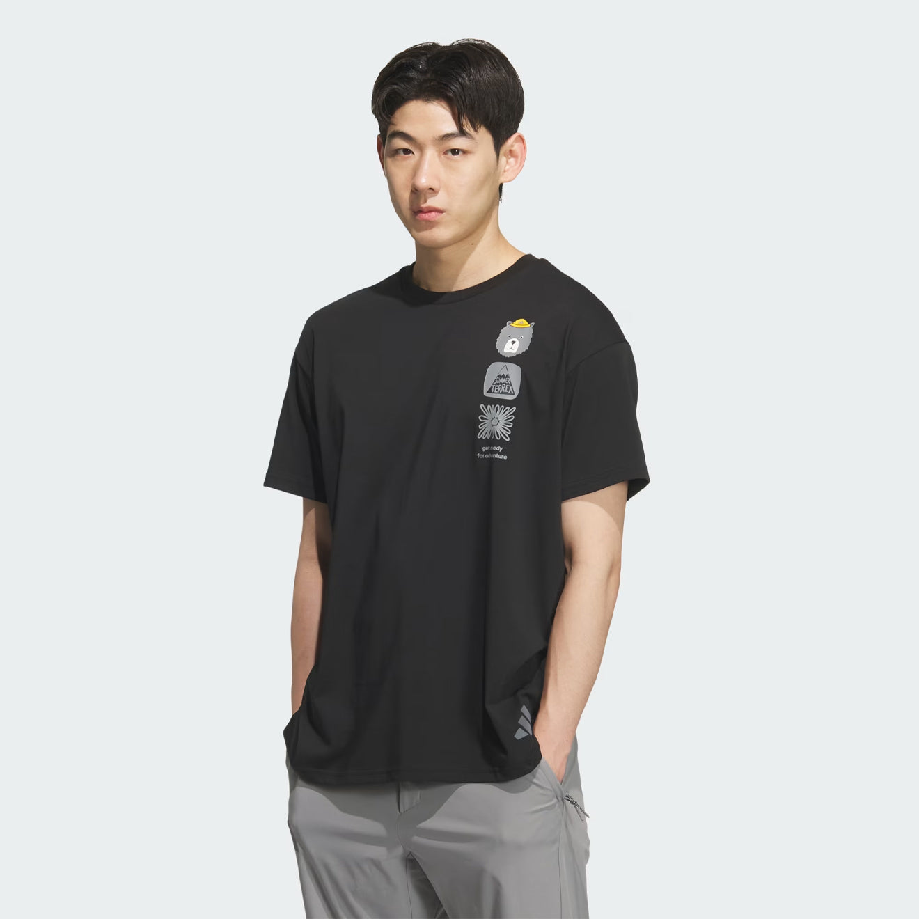 Adidas Terrex Mutli Graphic S/S T-Shirt Black - The Sporting Lodge