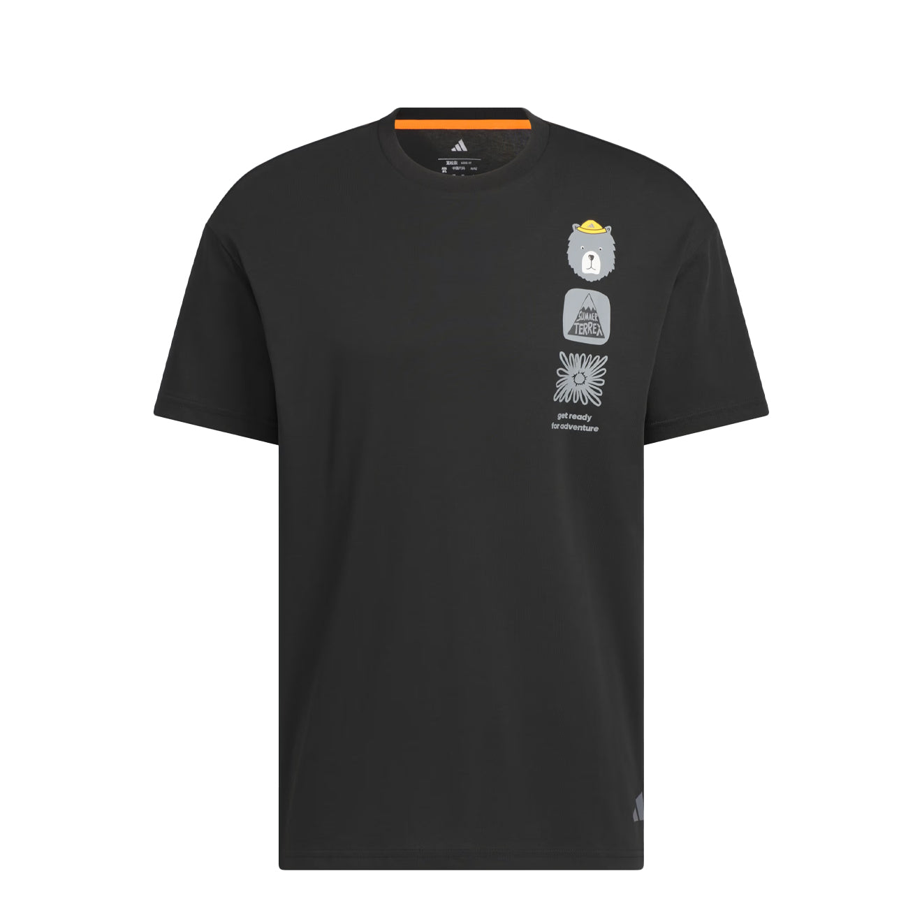 Adidas Terrex Mutli Graphic S/S T-Shirt Black - The Sporting Lodge