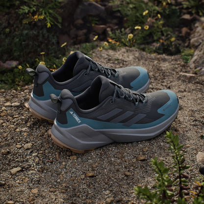 AdidasTerrex Trailmaker 2 GORE-TEX Hiking Shoes Black / Grey Six / Preloved Teal - The Sporting Lodge