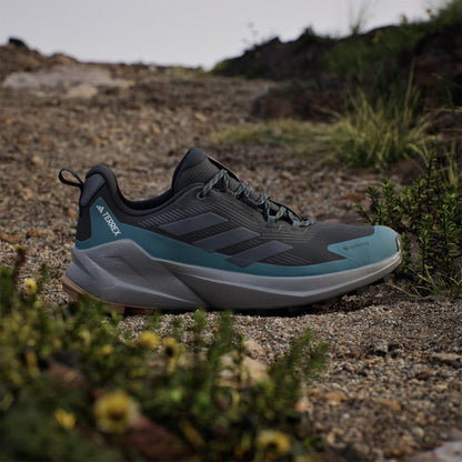 AdidasTerrex Trailmaker 2 GORE-TEX Hiking Shoes Black / Grey Six / Preloved Teal - The Sporting Lodge