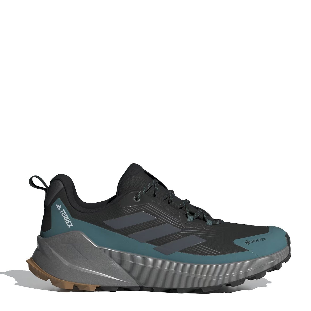 AdidasTerrex Trailmaker 2 GORE-TEX Hiking Shoes Black / Grey Six / Preloved Teal - The Sporting Lodge