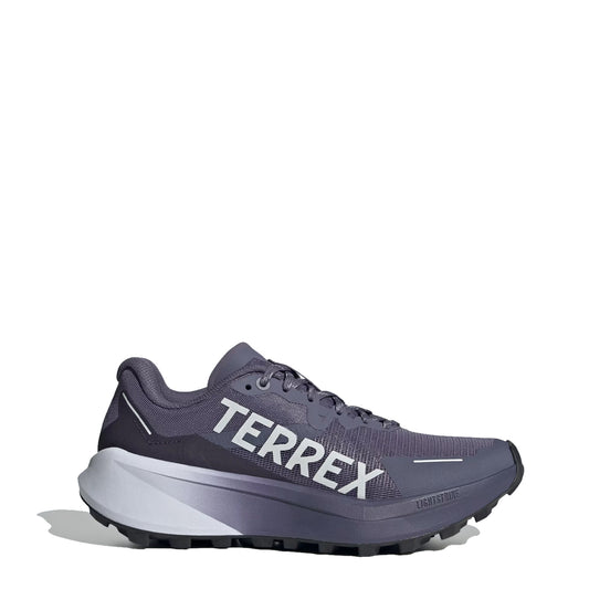 Adidas Terrex Womens Agravic 3 Trail Running Shoes Preloved Violet / Grey One / Powder Plum