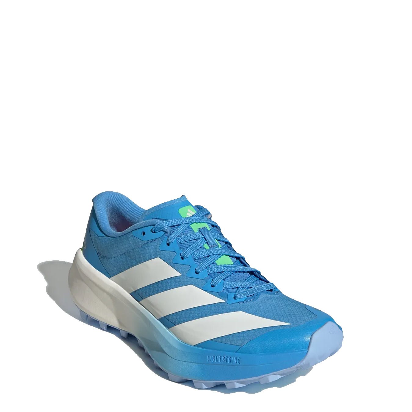 Adidas Terrex Womens Agravic 4 Trainers Blue Burst / Off White / Lime Burst - The Sporting Lodge
