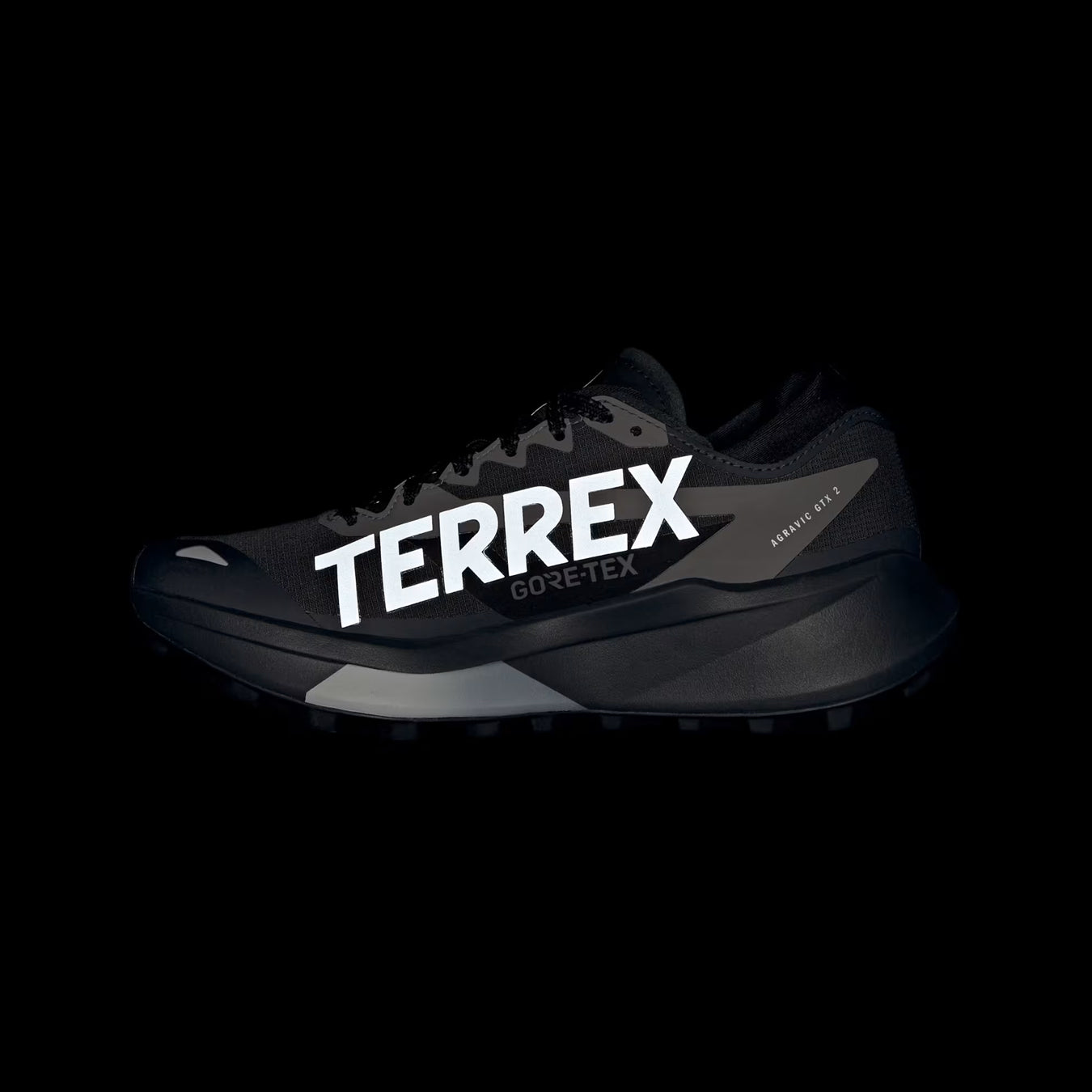 Adidas Terrex Womens Agravic Gore-Tex 2 Trainer Carbon / Grey Two / Grey Four