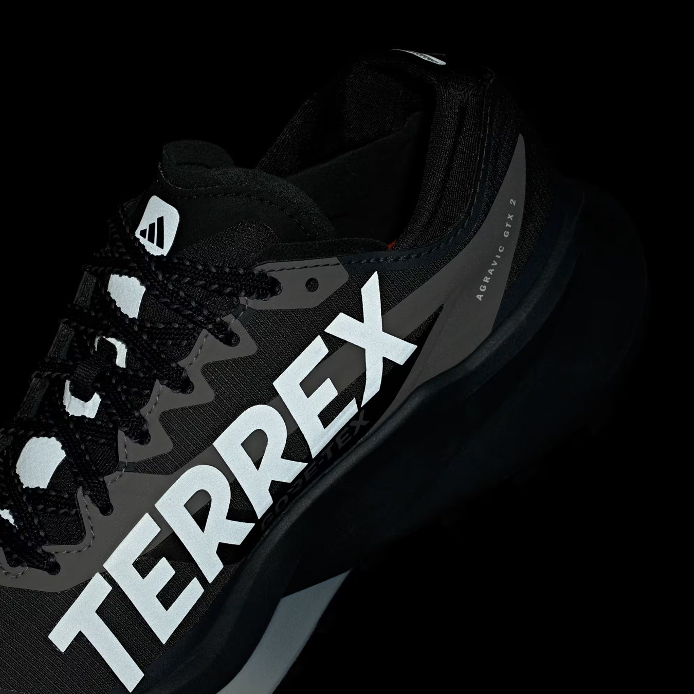 Adidas Terrex Womens Agravic Gore-Tex 2 Trainer Carbon / Grey Two / Grey Four