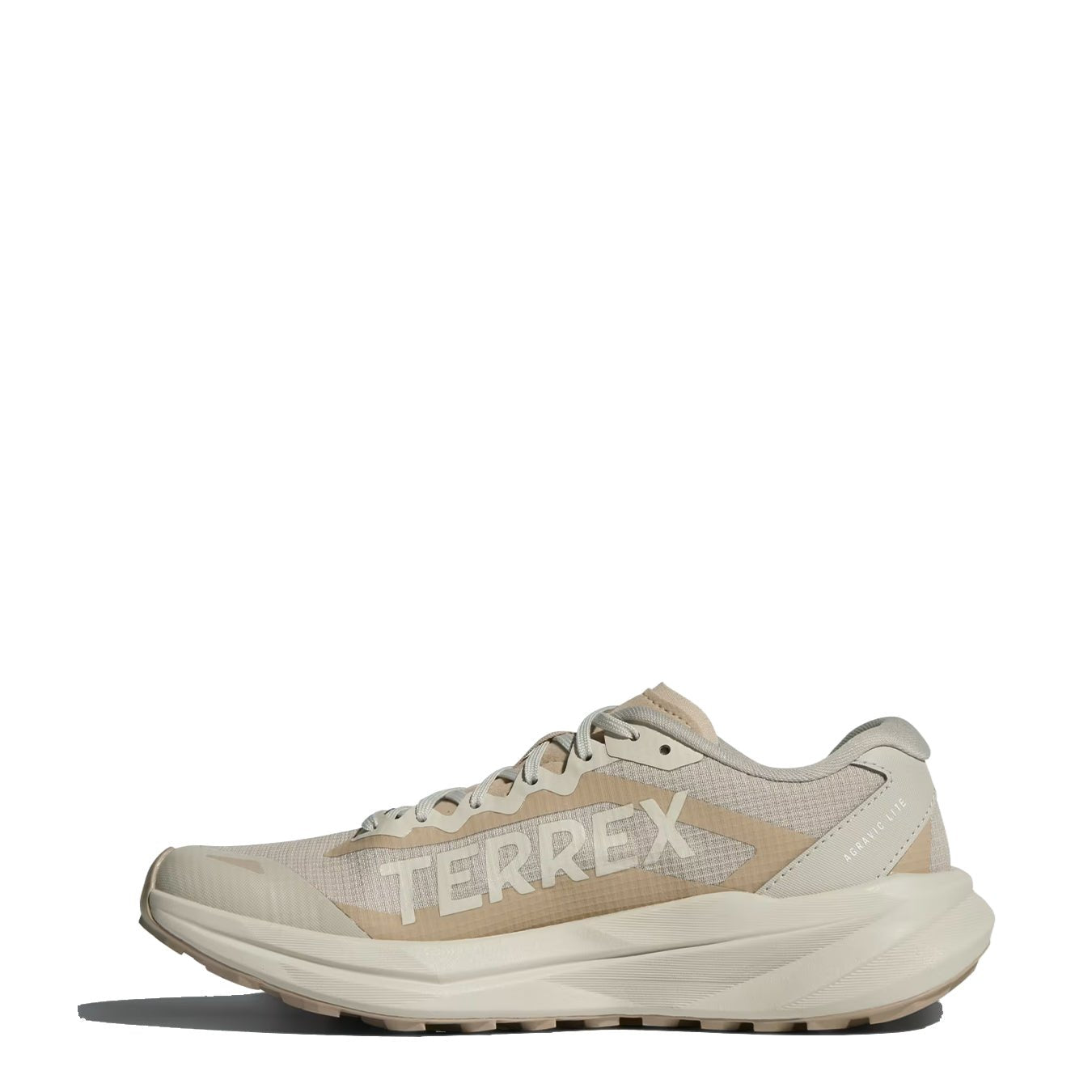 Adidas Terrex Womens Agravic Lite Trainer Beige / Trace Khaki - The Sporting Lodge