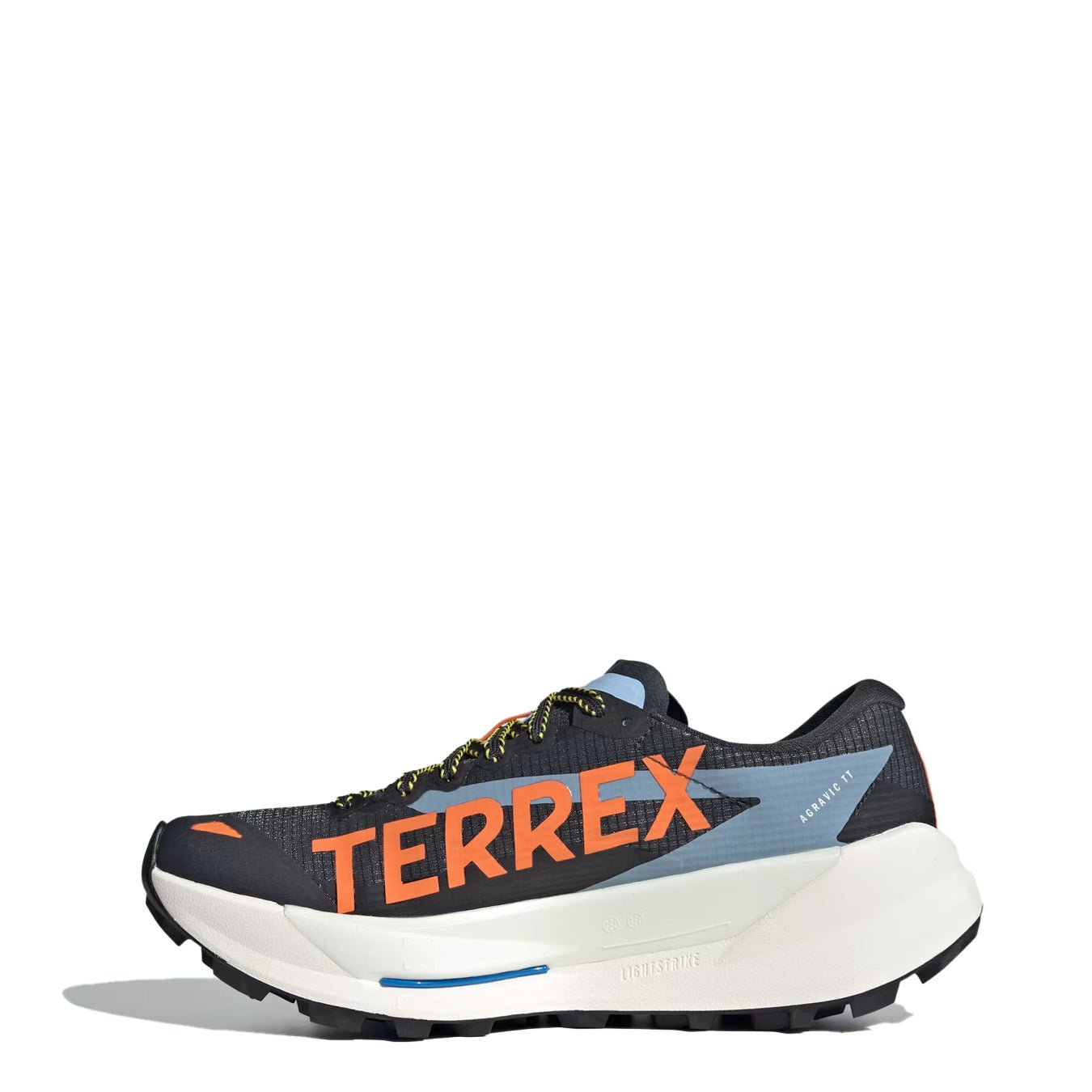 Adidas Terrex Womens Agravic TT Trail Running Shoe Core Black / Core Black / Ray Blue - The Sporting Lodge