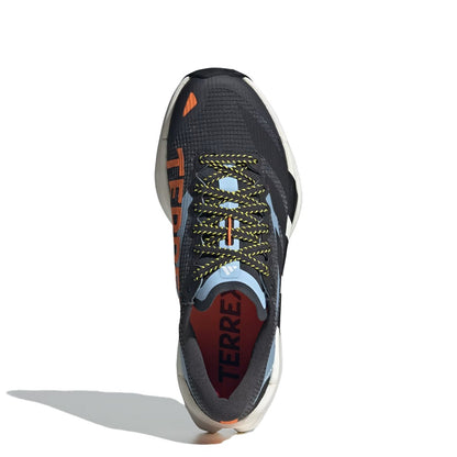 Adidas Terrex Womens Agravic TT Trail Running Shoe Core Black / Core Black / Ray Blue - The Sporting Lodge