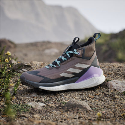 Adidas Terrex Womens Free Hiker 2.0 Gore-Tex Hiking Shoes Trace Brown / Beige / Carbon - The Sporting Lodge