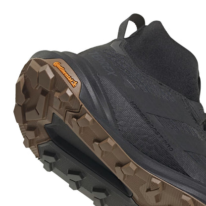 Adidas Terrex Womens Freehiker 3 Ultra Gore-Tex Shoe Core Black / Core Black / Brown Oxide