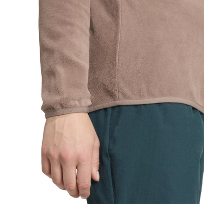 Adidas Terrex Womens MT Halfzip Fleece Trace Brown - The Sporting Lodge