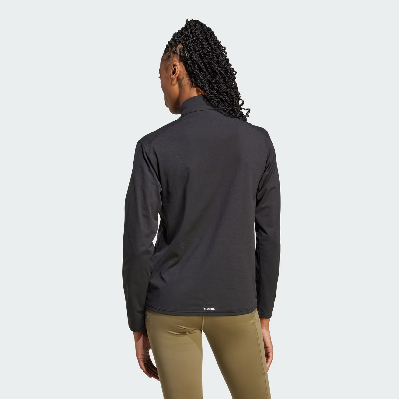 Adidas Terrex Womens Multi Climacool 1/2 Zip Long Sleeve Long-Sleeve Top Black