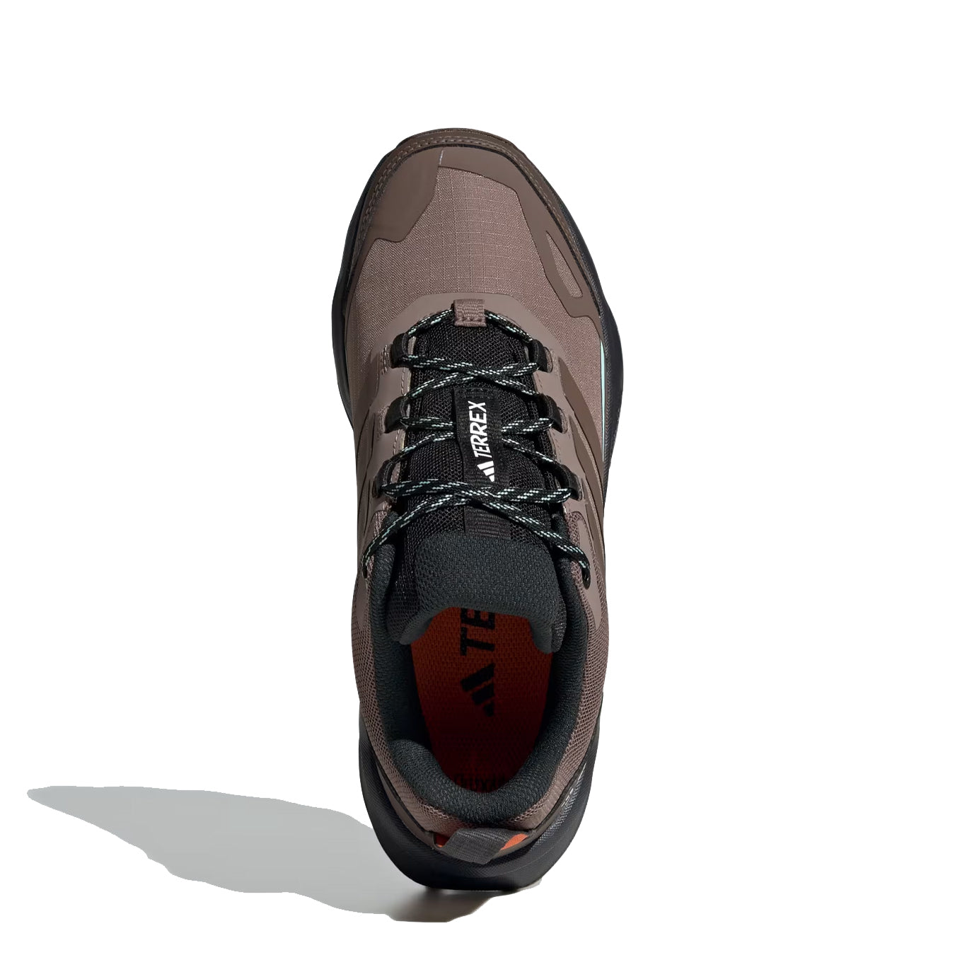 Adidas Terrex Womens Skychaser AX5 GoreTex Hiking Shoe Trace Brown / Earth Strata / Semi Impact Orange - The Sporting Lodge