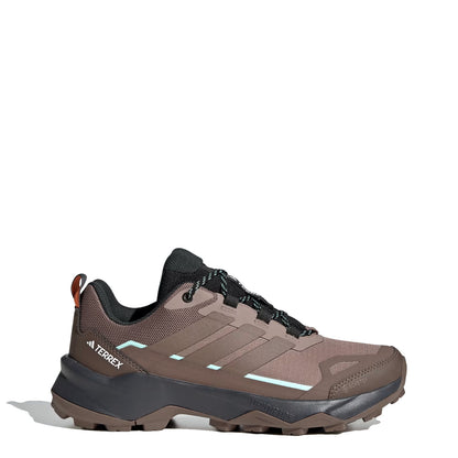 Adidas Terrex Womens Skychaser AX5 GoreTex Hiking Shoe Trace Brown / Earth Strata / Semi Impact Orange - The Sporting Lodge