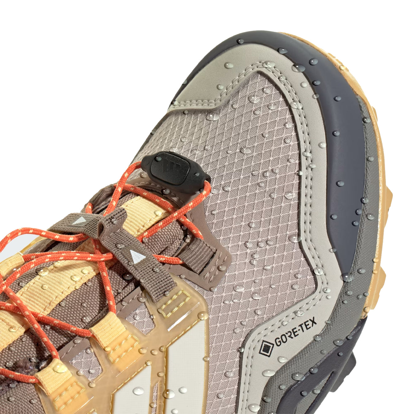 Adidas Terrex Womens Skychaser Gore-Tex Hiking Shoe Wonder Taupe / Off White / Ice Tangerine - The Sporting Lodge