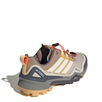 Adidas Terrex Womens Skychaser Gore-Tex Hiking Shoe Wonder Taupe / Off White / Ice Tangerine - The Sporting Lodge