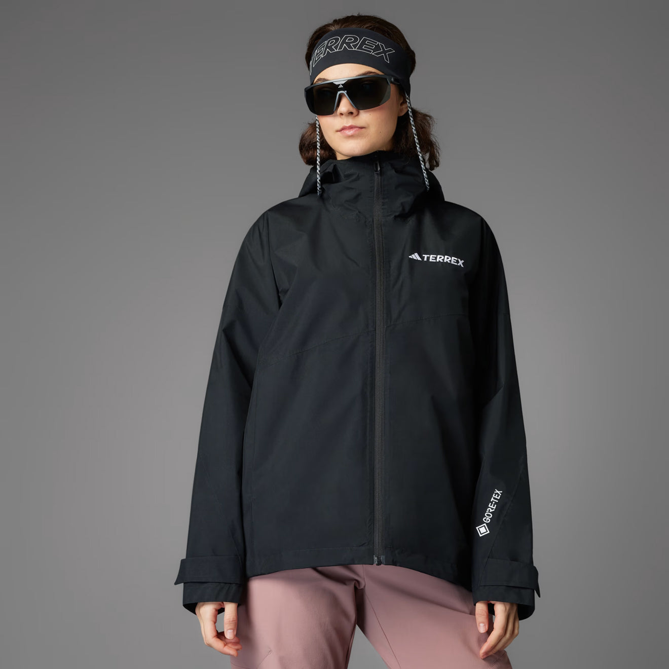 Adidas Terrex Womens Xperior 2L GORE-TEX Performance Jacket Black