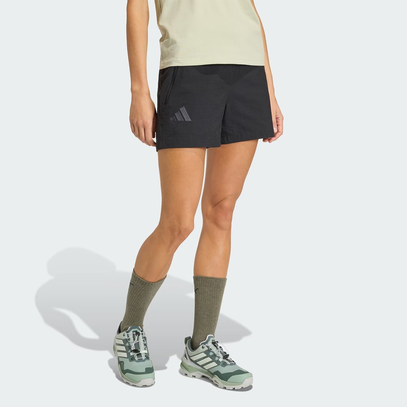 Adidas Terrex Womens Xperior Clima365 Mid Shorts Black - The Sporting Lodge