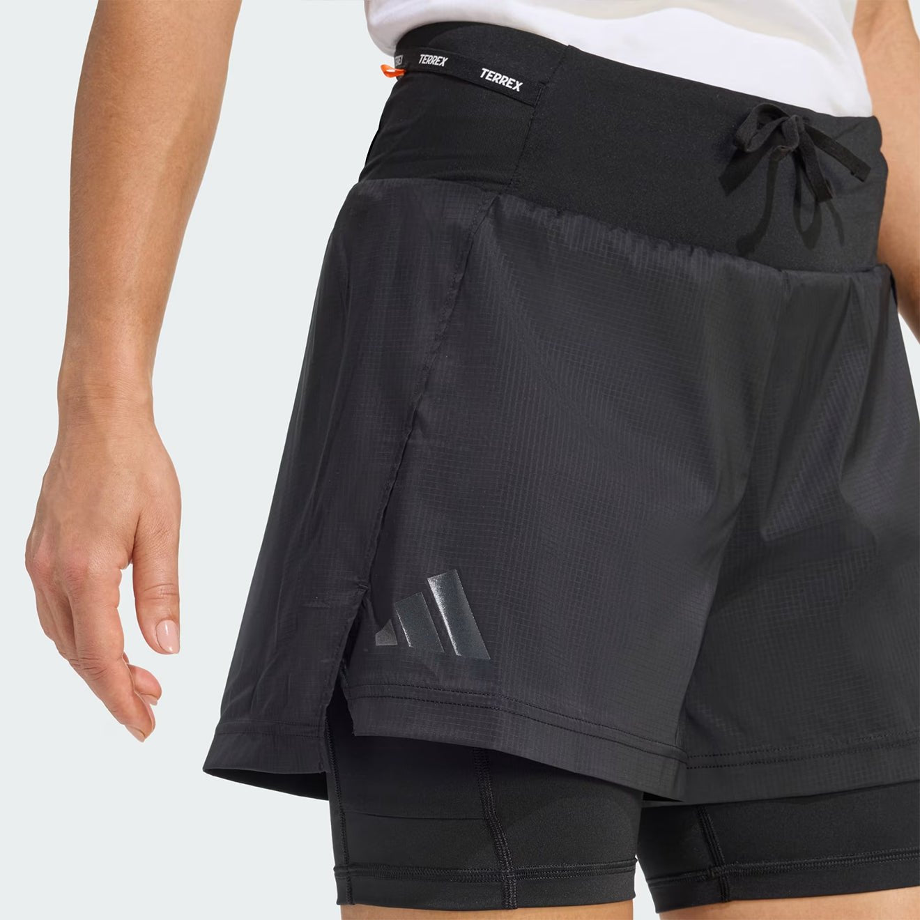 Adidas Terrex Womens Xploric 2 in 1 Shorts Black - The Sporting Lodge