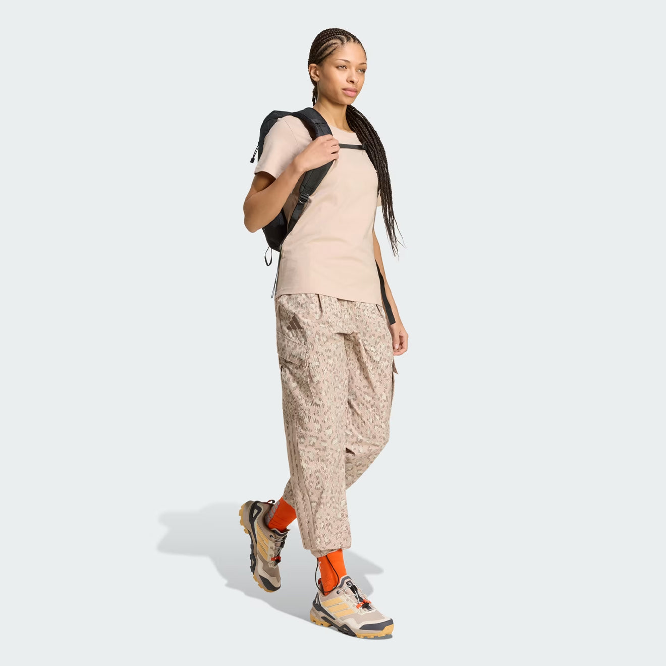 Adidas Terrex Womens Xploric Clima365 Cargo Tracksuit Bottoms Beige / Wonder Taupe / Trace Brown - The Sporting Lodge