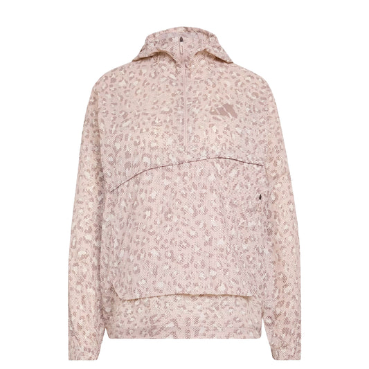 Adidas Terrex Womens Xploric Wind AOP Jacket Beige / Wonder Taupe / Trace Brown - The Sporting Lodge