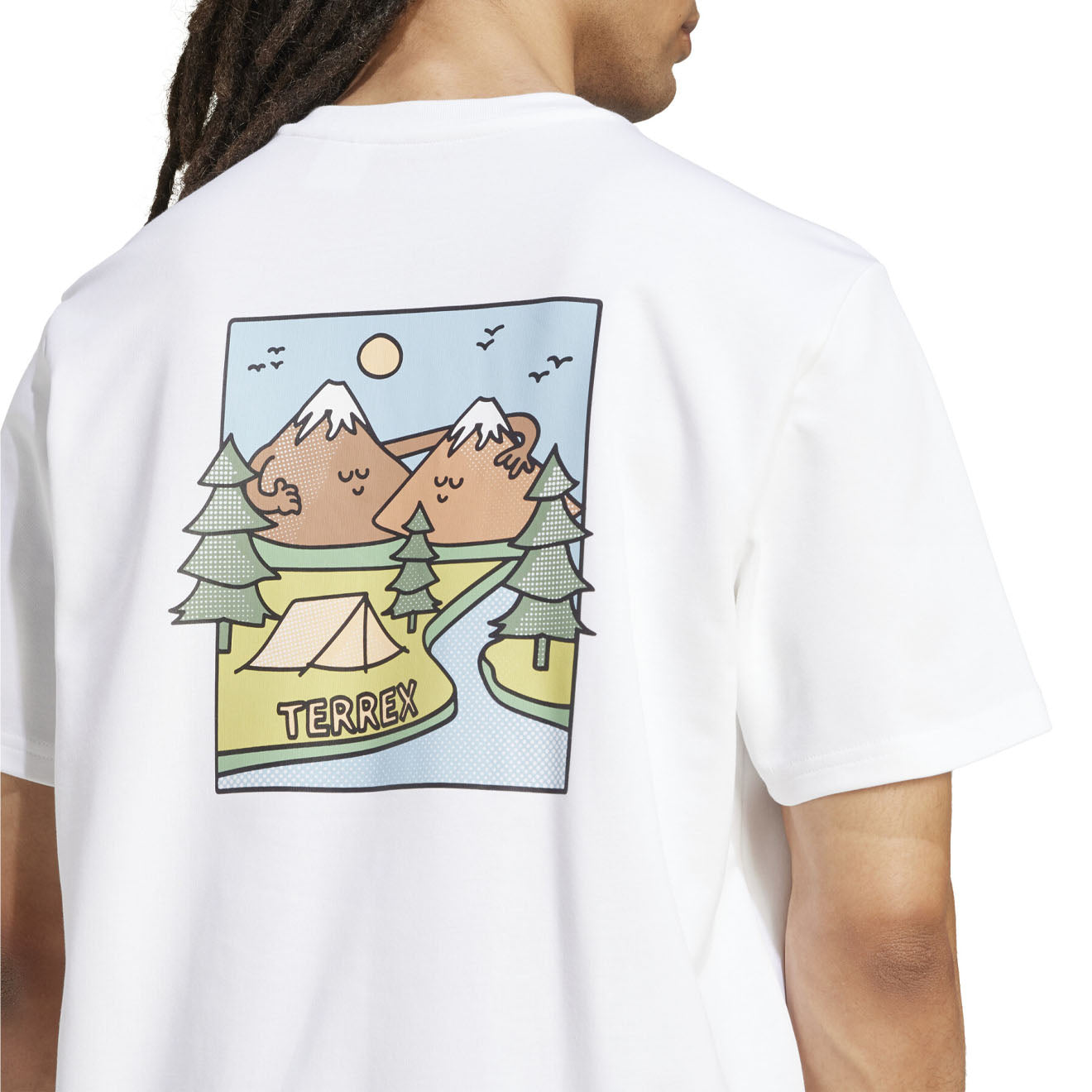 Adidas Terrex XPL Tee Aerordy White - The Sporting Lodge